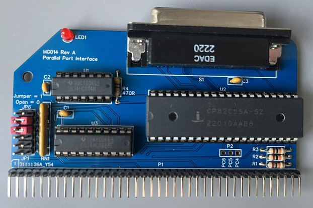 MG014 Parallel Port Interface- Designed for RC2014