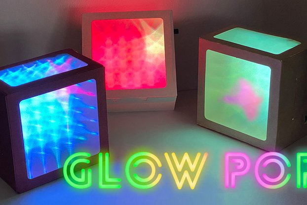 GlowPop - Eyecandy - Mood Light - Paper Lava Lamp