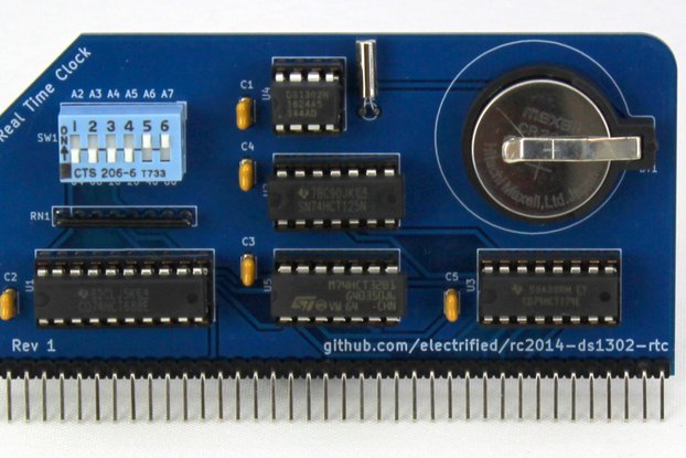 DS1302 Real Time Clock Module for RC2014