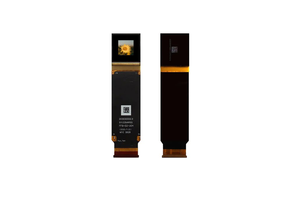 0.57"OLED Microdisplay 1600x1200 1800nits MIPI 1