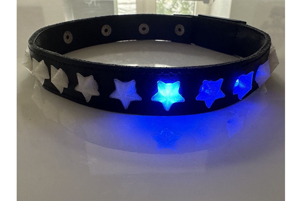 Sound reactive LED party choker/necklace 1