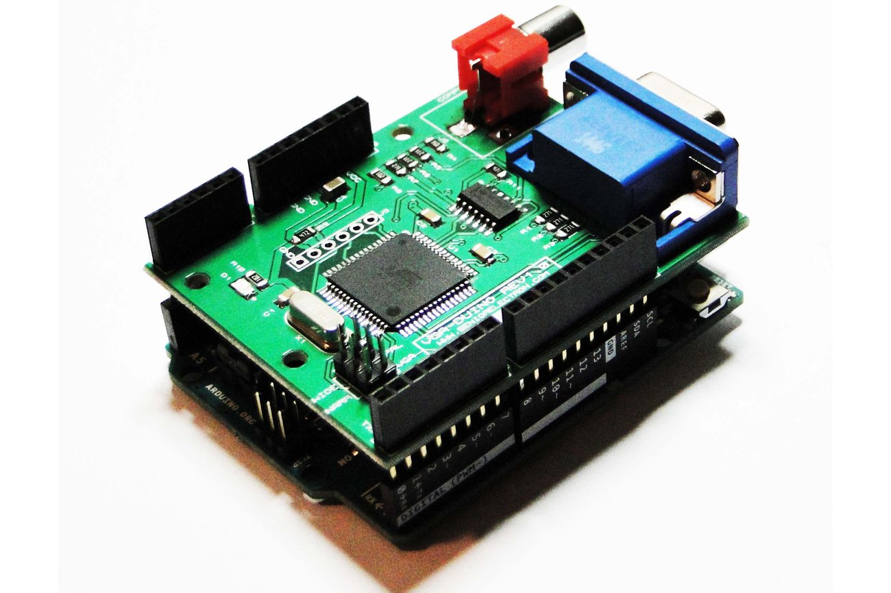 VGA DUINO - VGA Graphic Shield for Arduino from Senior Electron Llc on ...