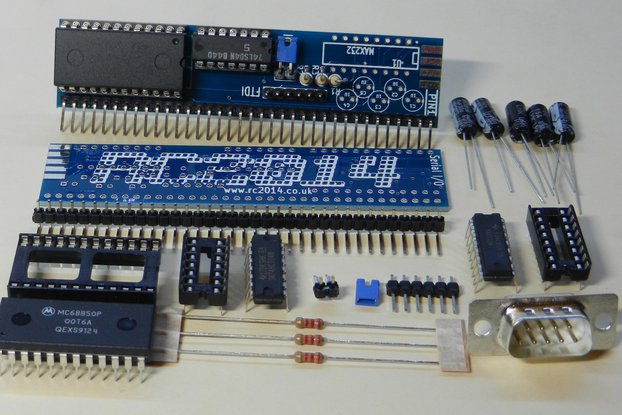 Serial I/O Module For RC2014 Z80 Homebrew Computer