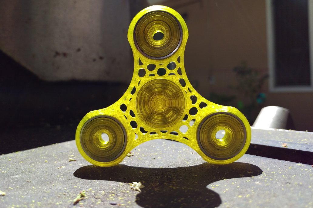 "The Hex" - TriSpinner 3D Printed Fidget Spinner 1
