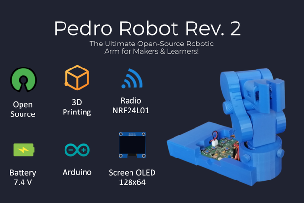 Pedro Robot - The Open-Source Robotics Arm
