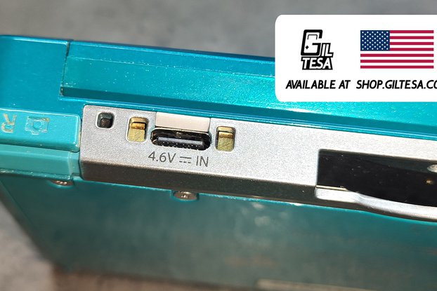 USB-C Mod for Nintendo 3DS (all models)