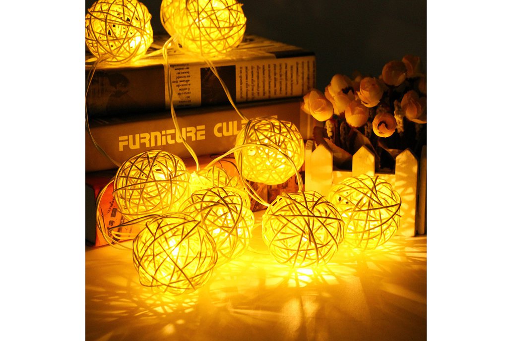 Ball String Christmas LED Lights 1