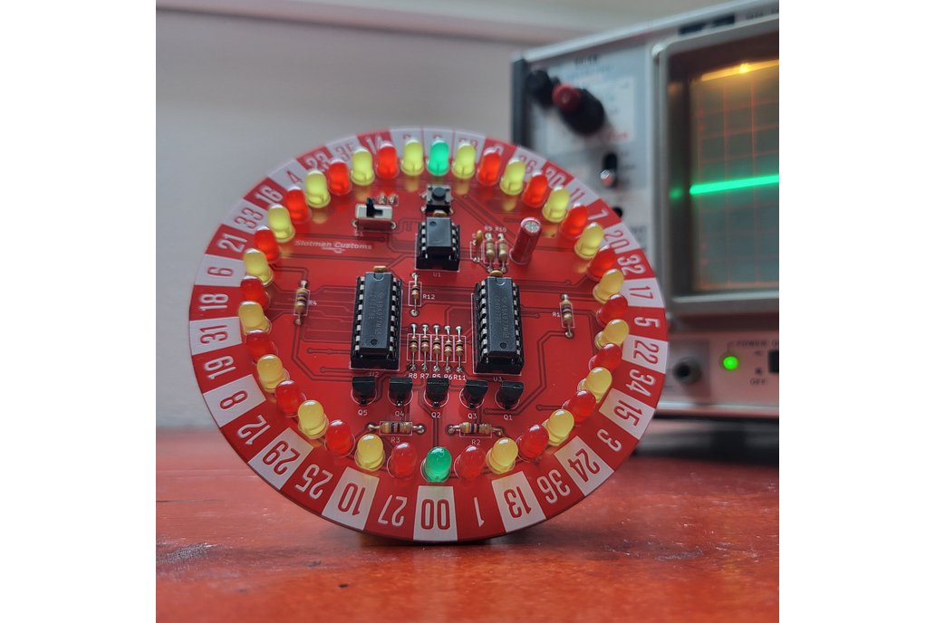 DIY LED Roulette Kit – Fun Electronics Project for 1
