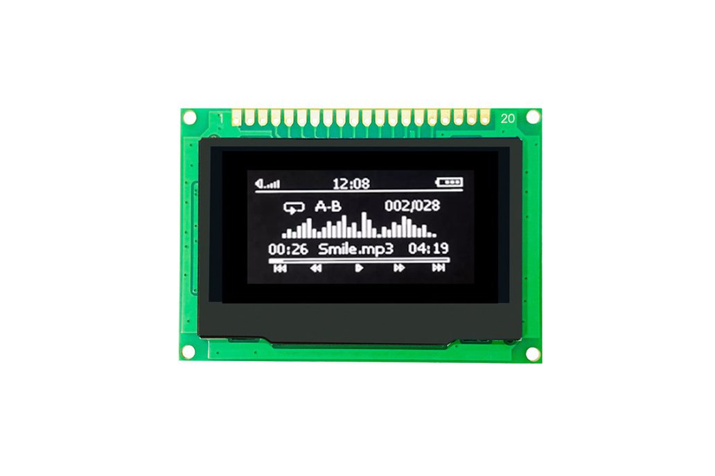 2.24 inch OLED Display Module 128x64 20P 1