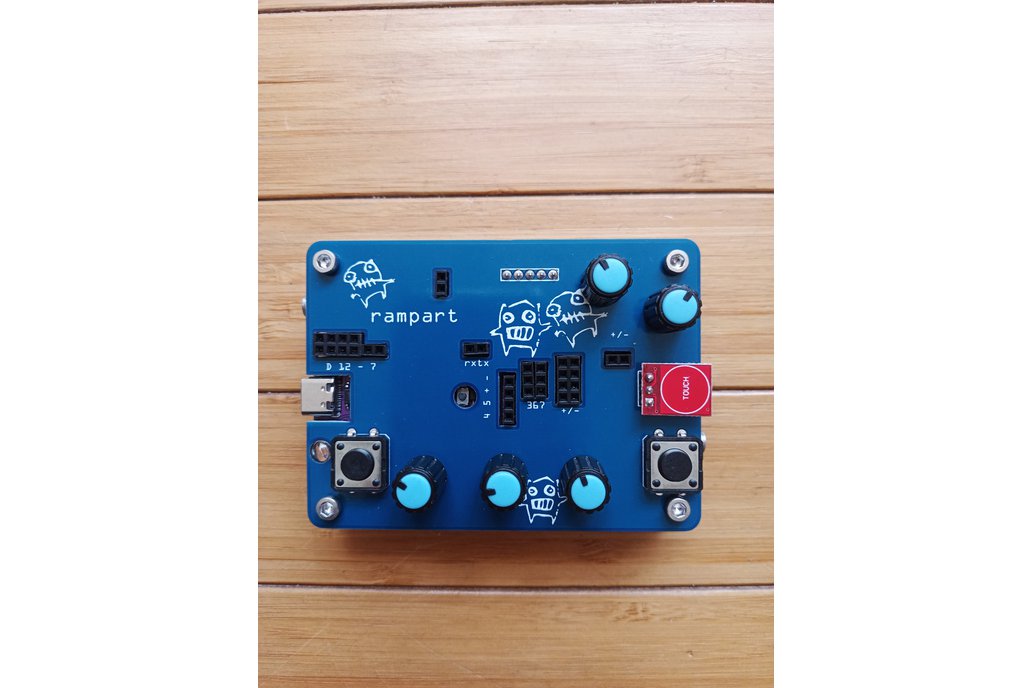 Rampart - Arduino synth explorer kit 1