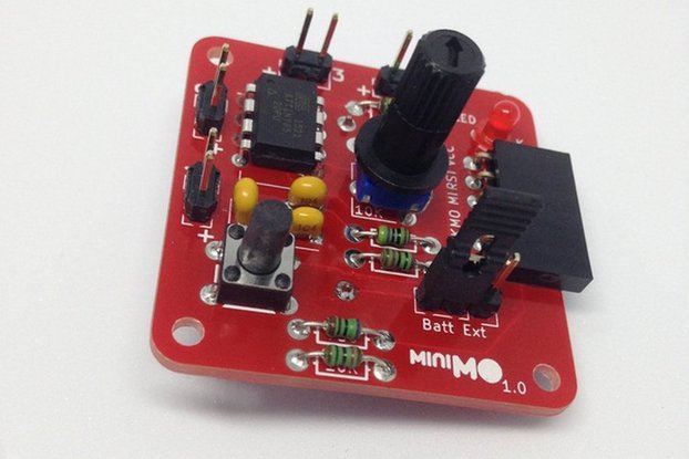 miniMO synth module - Assembled