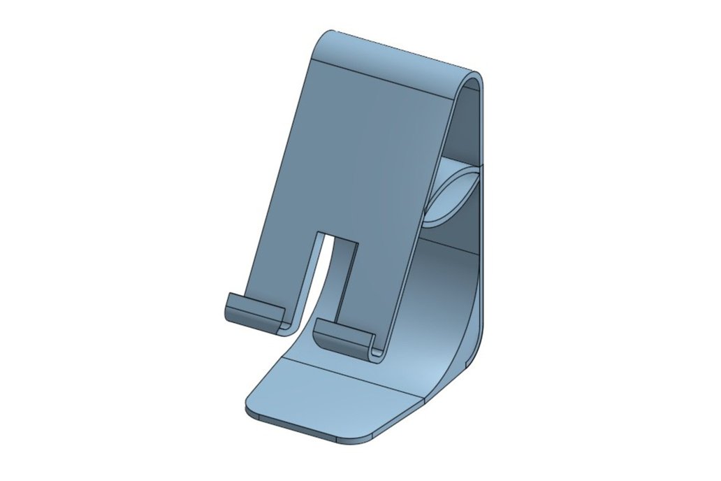 3D Printable Android iPhone Phone Stand STL File 1