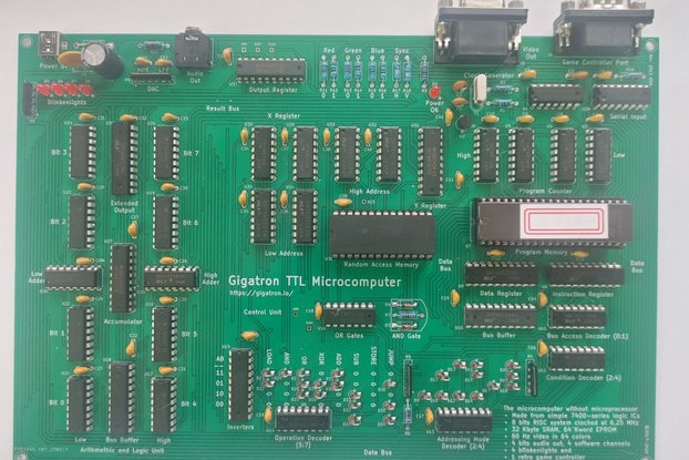 Gigatron – TTL microcomputer
