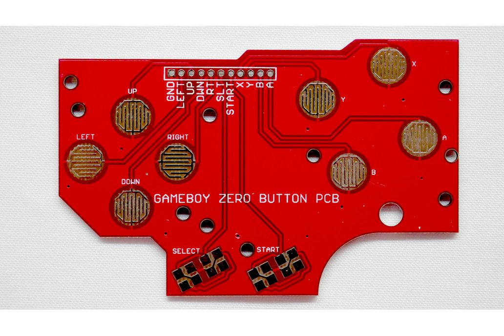 Game Boy DMG Button PCB Gold Zero Pi RetroPie 1
