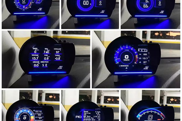 Newest A501 Smart Car HUD – OBD2 Head Up Display