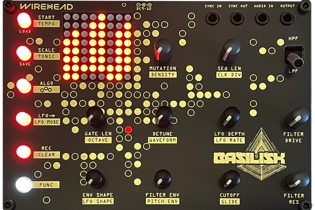 Basilisk - Hybrid Synthesizer (DIY Kit)