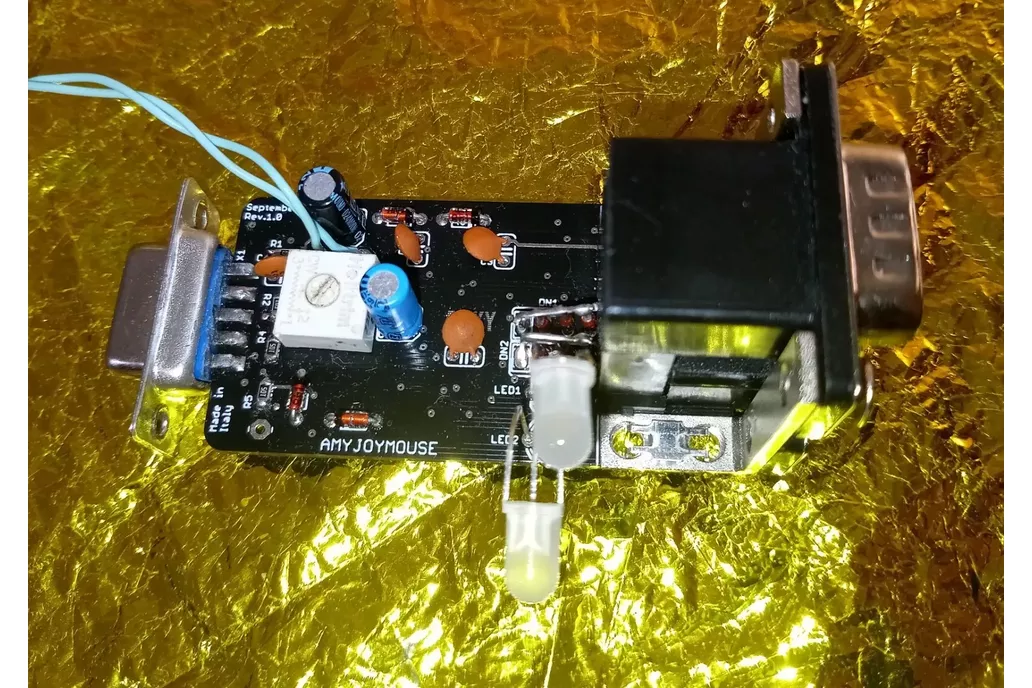Amiga Joystick<>Mouse Auto Switcher with Autofire 1