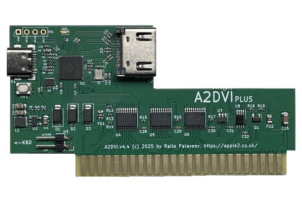 A2DVI v4.4 digital video card for Apple II 1