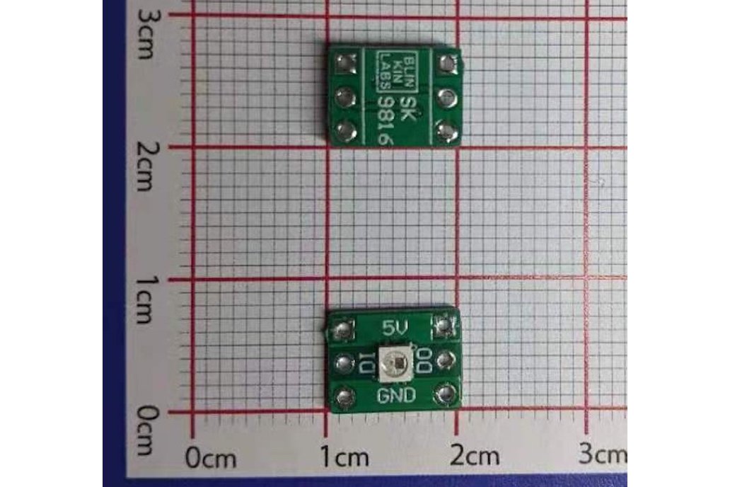 SK9816 micro breakout board 1