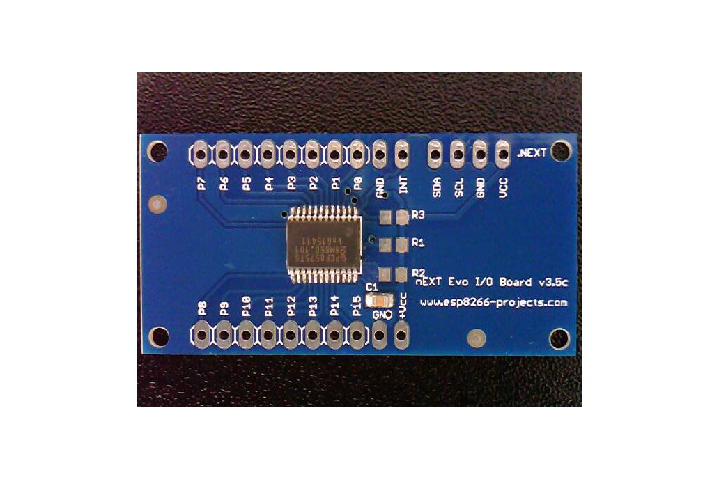 16 GPIO lines extension board, Arduino, ESP8266 1