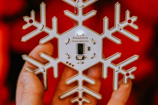 LED light up Snowflake Ornament