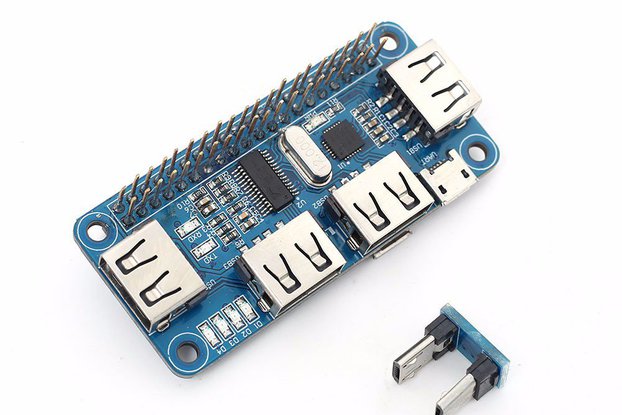 4 Port USB HUB Module for Raspberry (13406)