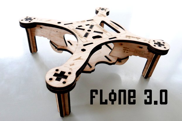 Flone 3.0 Drone Wood Frame