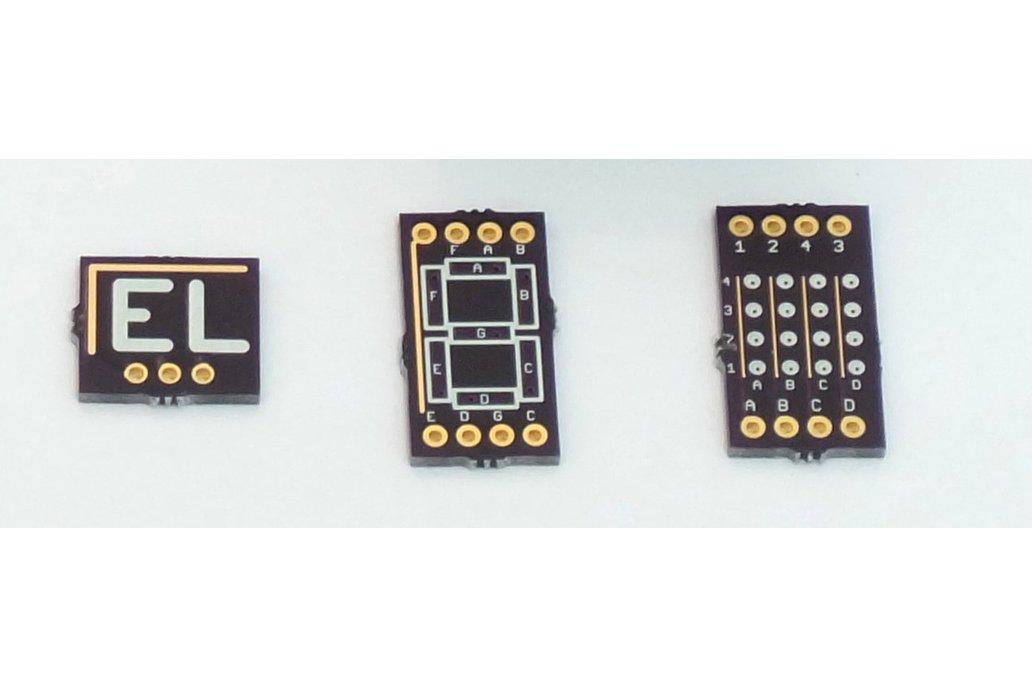 EL Display on PCB Demo Boards 1