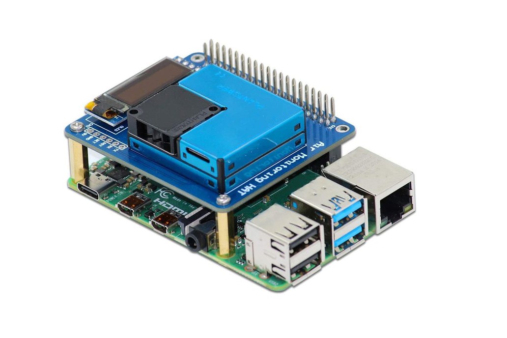 PMSA003 Sensor Air Monitoring HAT for Raspberry Pi 1