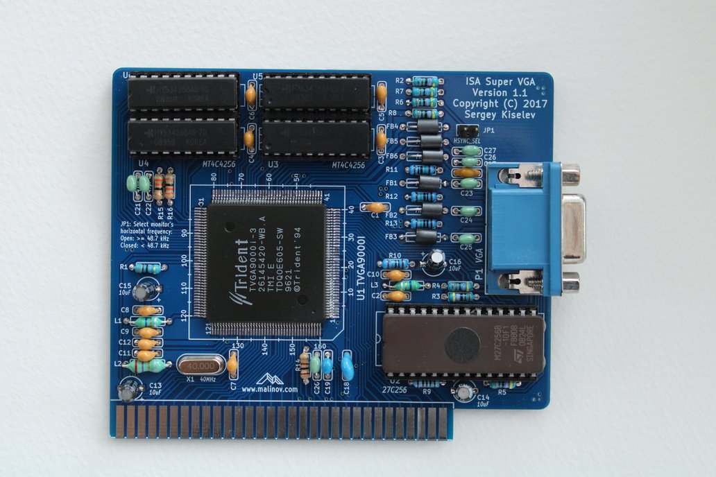ISA Trident Super VGA TVGA9000i 1