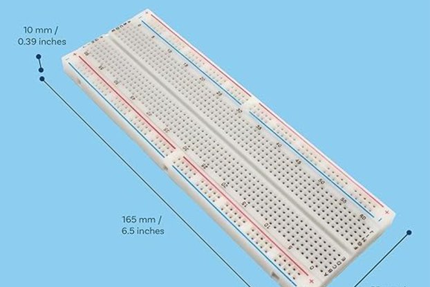 830 pin solderless breaboard