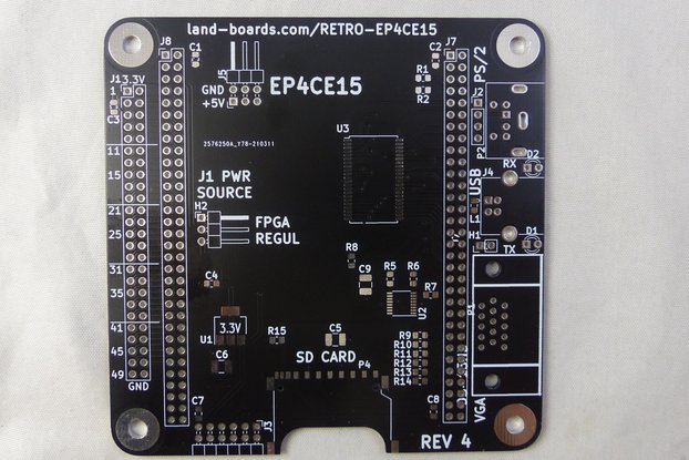 Retrocomputer FPGA Card - PCB Only (RETRO-EP4CE15)