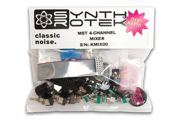 MST 4-Channel Audio / CV Mixer DIY Kit
