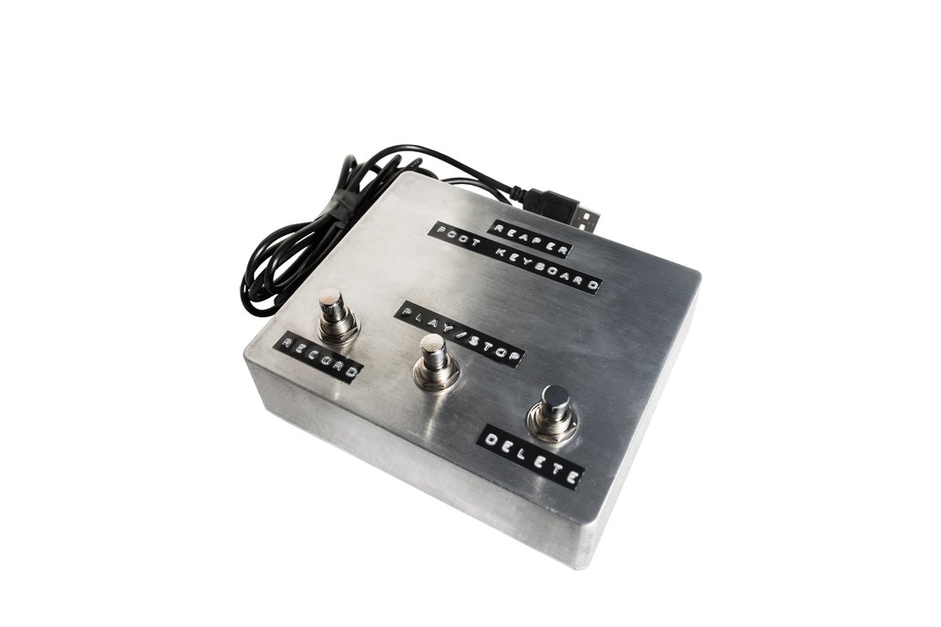 Reaper Stomp-Box Foot Keyboard (3 Switches) 1