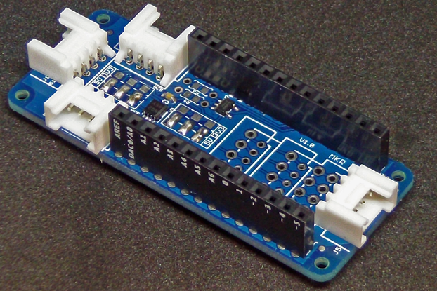 Polymorphic I2C Shield for Arduino MKR