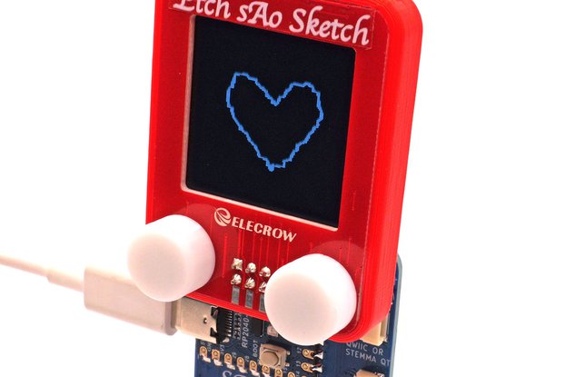 SAO Etch sAo Sketch OLED (WITH CASE AND ASSEMBLED)