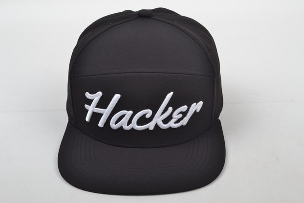 Hacker Flat Bill Cap