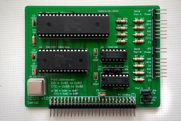 SC125 Serial and Timer Kit for Z50Bus