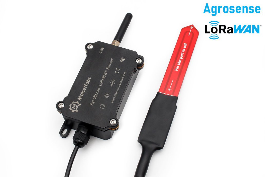AgroSense Soil Moisture Sensor LoRaWAN 1