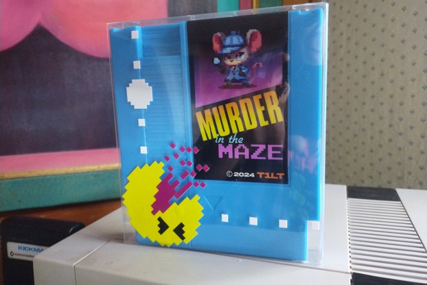 Murder In The Maze - NES Homebrew Game Cart Kit