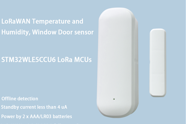 LoRaWAN Temperature & Humidity, Window Door sensor