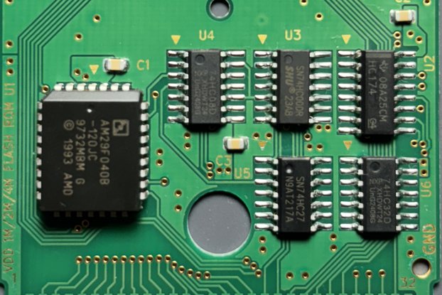 Gameboy MBC1 equivalent flash cart - 512KB