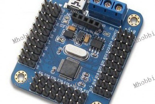 Mini USB 16 servo controller board for Arduino robot