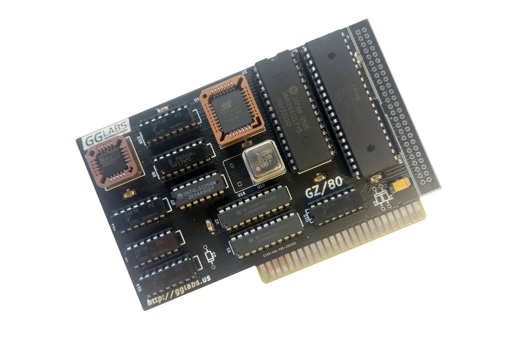 GZ/80S - 20MHz Z80 CP/M card for Apple IIe IIgs 1
