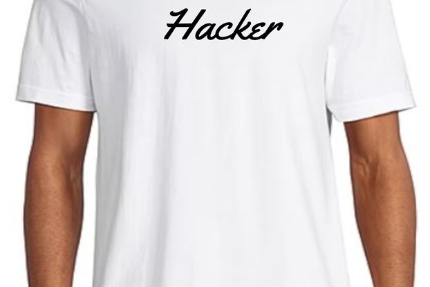 White Hacker Tees