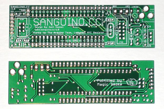 Sanguino ATmega1284P Development Board PCB