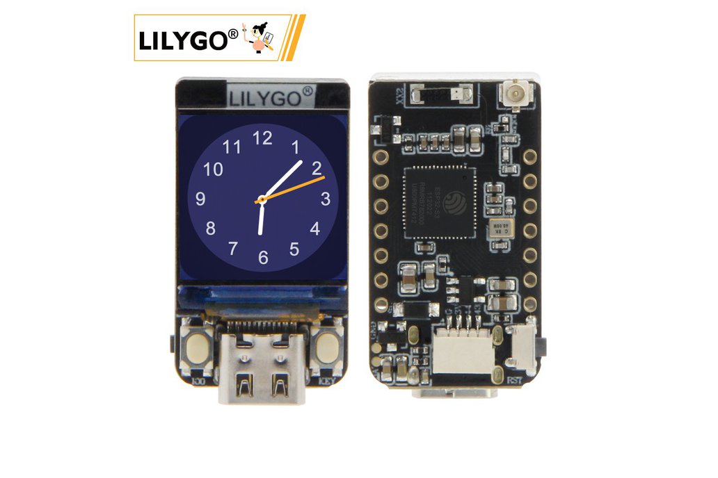 LILYGO® T-QT V1.1 ESP32-S3 GC9107 0.85 Inch LCD 1