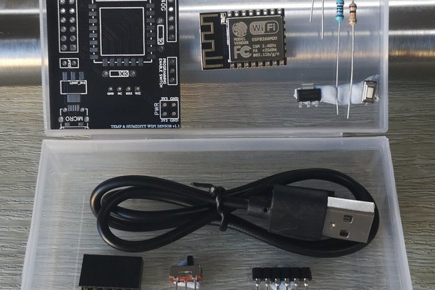 USB WIFI & MQTT Temperature & Humidity Sensor