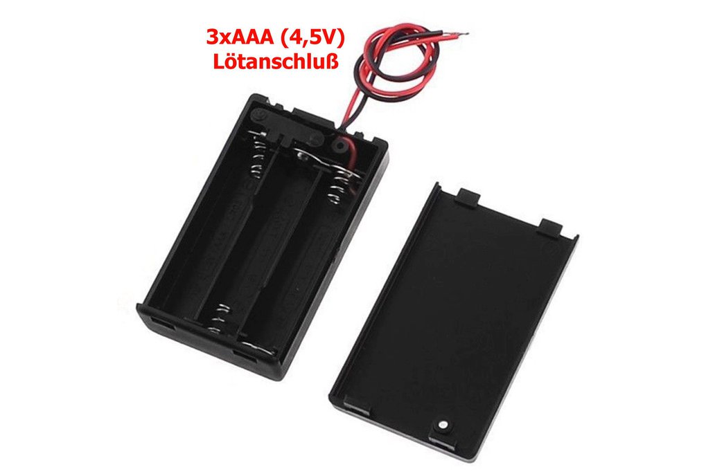 Akku-/Batterieholder for 3xAAA (4,5V) 1