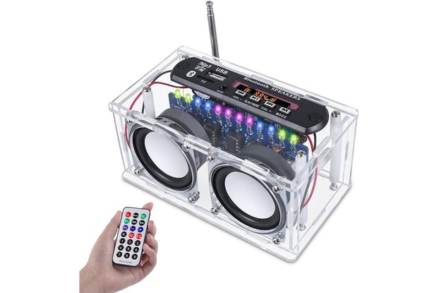 DIY Bluetooth-Compatible Speaker FM Radio Kit